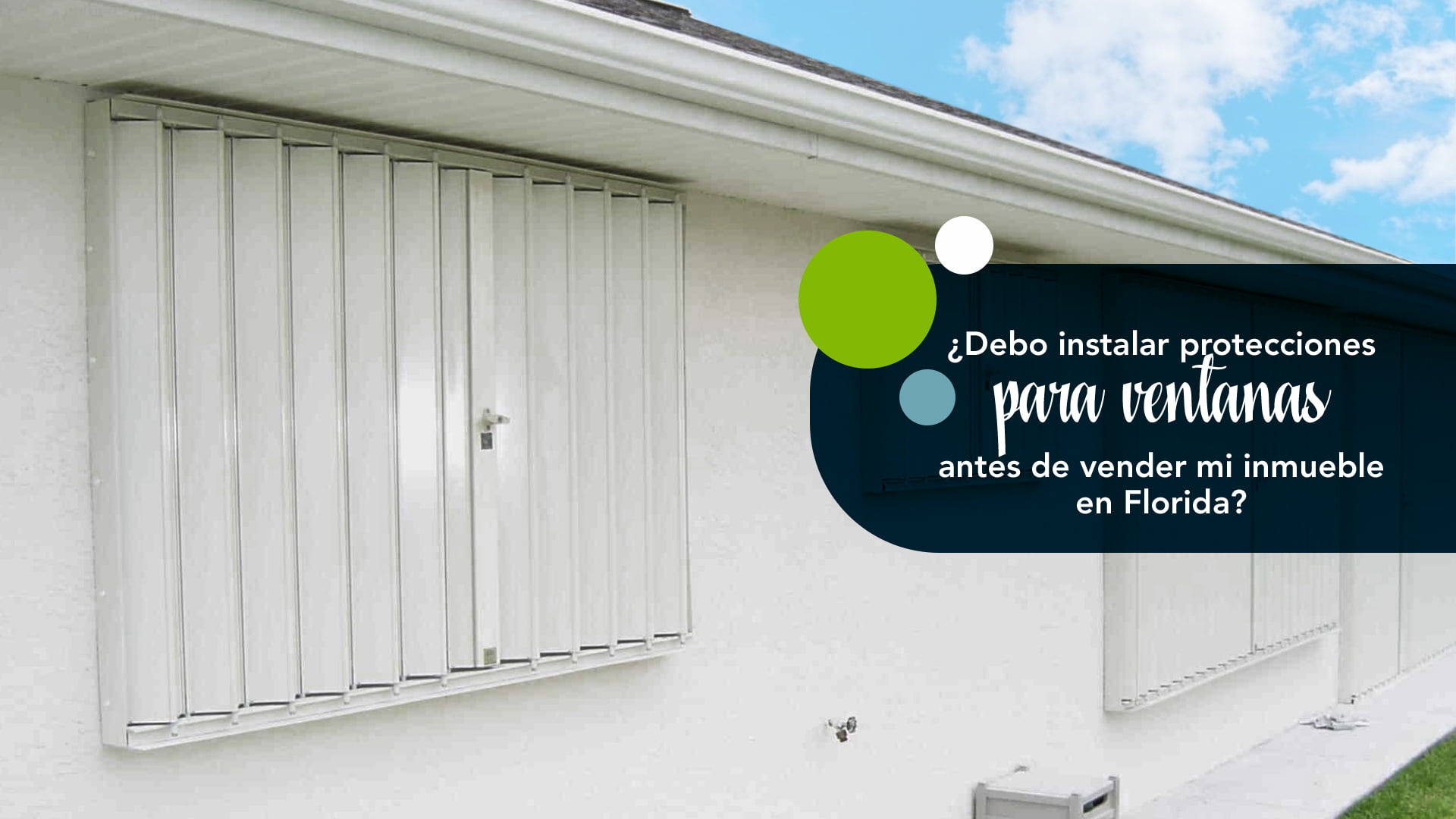 protecciones para ventanas contra huracanes