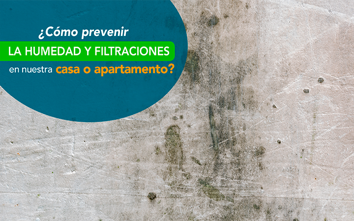 prevenir la humedad y filtraciones en paredes de la casa o apartamento