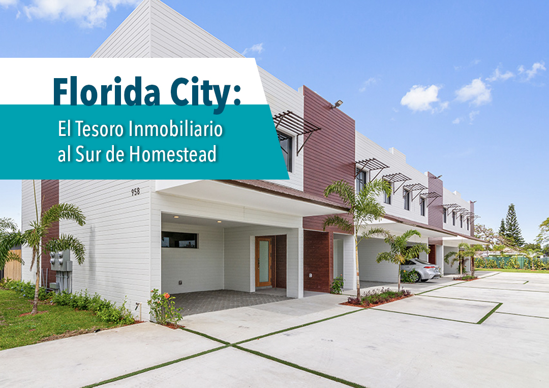 Townhouses modernos en Florida City - el tesoro inmobiliario ubicado al sur de Homestead Miami
