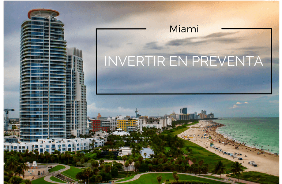 Vista aerea de South Beach Miami representando oportunidades para invertir en propiedades en preventa