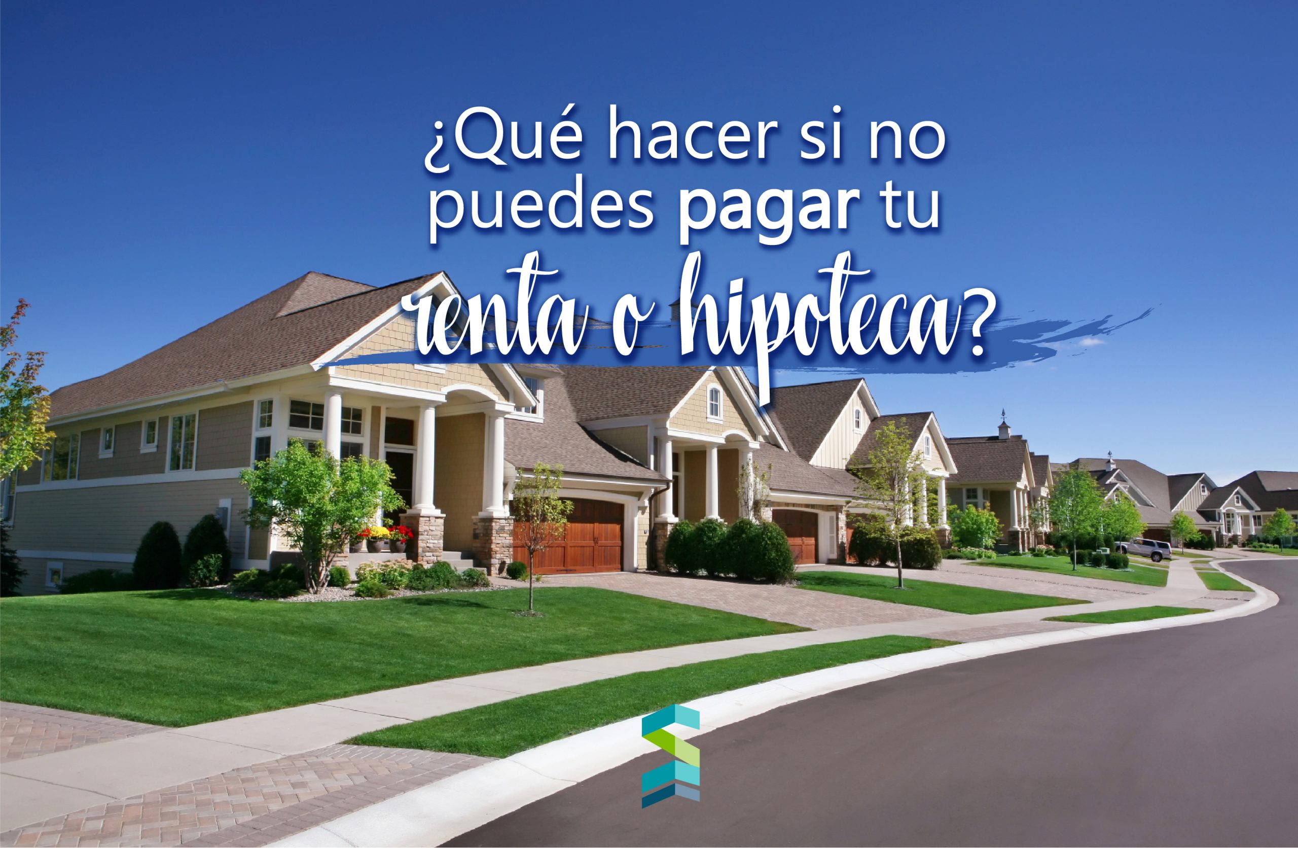 Casas residenciales en zona suburbana de Florida representando opciones si no puedes pagar renta o hipoteca